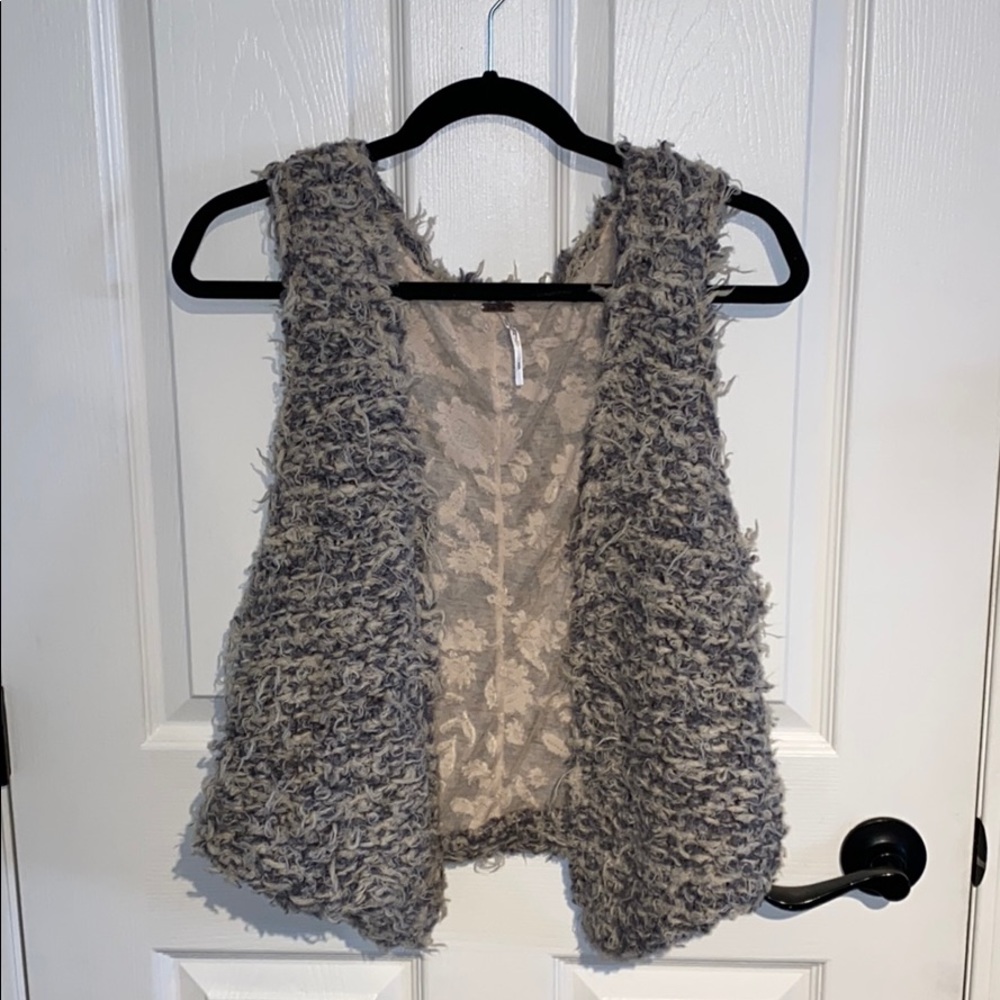Faux Fur Free People Vest